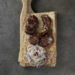 Говяжья печень в жировой сетке